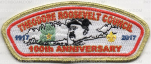 Patch Scan of TRC 100TH ANNIVERSARY CSP GOLD