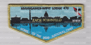 Patch Scan of Amangamek-Wipit Lodge National Chief 2020 - Gold