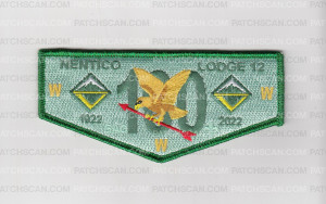 Patch Scan of Nentico Lodge 100th Anniversary Venturing Flap