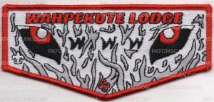 Patch Scan of WAHPEKUTE LODGE FLAP