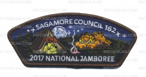 Patch Scan of Sagamore Council Jamboree - Camping CSP
