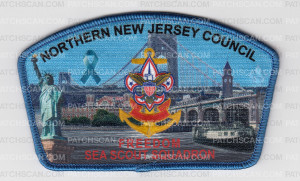 Patch Scan of NNJC Freedom Sea Scout Squadron
