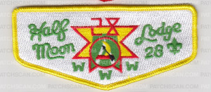 Patch Scan of Half Moon Lodge OA Flap