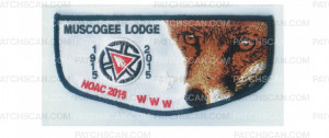 Patch Scan of Muscogee Lodge Contingent Flap