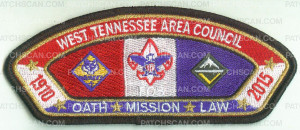 Patch Scan of West Tennessee Area Council- FOS 2015
