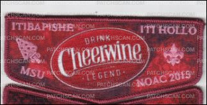 Patch Scan of Cheerwine Flap 