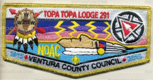 Patch Scan of Topa Topa Lodge 291 NOAC - Pocket Flap 