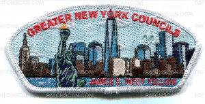Patch Scan of Greater New Councils-Freedom Tower CSP JAMES E WEST FELLOW-White Border