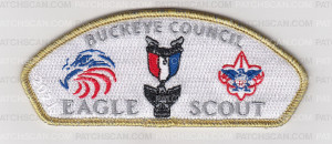 Patch Scan of Eagle Scout and Summit Award CSP Buckeye Council