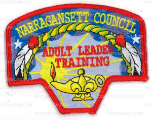 Patch Scan of X135824B ADULT LEADER TRAINING (red border)