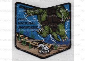 Patch Scan of 2023 National Jamboree Pocket Patch (PO 101196)