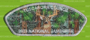 Patch Scan of 2023 NSJ Tuscarora "Deer" CSP (Silver Metallic) 
