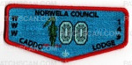Patch Scan of Caddo Lodge 149 "100" Celebrating NWLA Scouting Flap