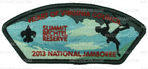 Patch Scan of 2013 National Jamboree Jsp #7- Heart of Virginia Council-209688