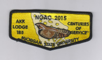 AKK NOAC 2015 MICHIGAN STATE Blue Ridge Council #551