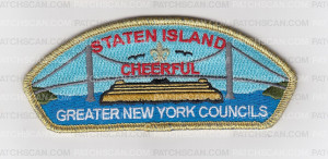 Patch Scan of Staten Island Cheerful CSP - Light