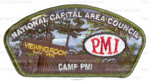 Patch Scan of NCAC Camp PMI Viewing Rock CSP