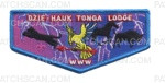 Patch Scan of New Lodge Flap DZIE-HAUK TONGA Lodge