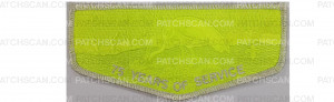 Patch Scan of 75 Years of Service Flap (PO 89662r1)