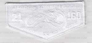 Patch Scan of Jaccos Towne Lodge NOAC 2020 Fundraising OA Flaps Gothic Otter
