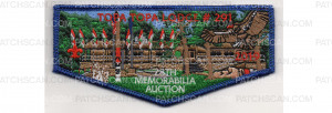 Patch Scan of 28th Memorabilia Auction Flap (PO 88240)