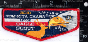 Patch Scan of Samoset Council Tom Kita Chara Lodge Eagle Scout 2020