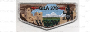 Patch Scan of 75th Anniversary Flap (PO 100482)