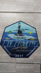 Patch Scan of CRC National Jamboree 2017 Back Patch #5