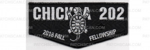 Patch Scan of 2018 Fall Fellowship Flap (PO 88138)