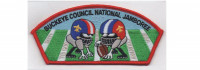 2017 National Jamboree CSP Red Border (PO 86819) Buckeye Council #436