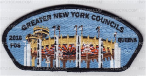 Patch Scan of Greater New York Council Queens FOS 2016