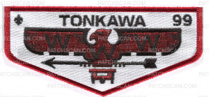 Patch Scan of TONKAWA 1ST YEAR ARROWMAN FLAP