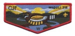  Honor Flap for NWGA Waguli (Red)  Northwest Georgia Council #100