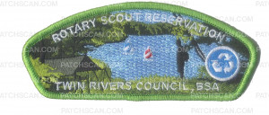 Patch Scan of 2017 Rotary Scout Reservation - Twin Rivers Council, BSA 