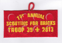 X166644A 1ST ANNUAL TROOP 39 SCOUTING FOR BRICKS ClassB