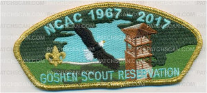 Patch Scan of NCAC Ghoshen Scout Reservation 1967-2017