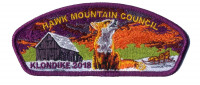 Hawk Mountain Council- Klondike 2018 CSP  Hawk Mountain Council #528