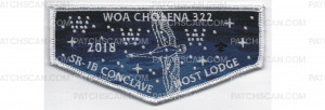 Patch Scan of 2018 SR1B Conclave Host Lodge Flap (PO 87692)