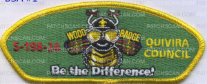 Patch Scan of 463912- Wood Badge 2024 Quivira Council 