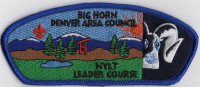 BIG HORN NYLT CSP BLUE Greater Colorado Council #61 formerly Denver Area Council