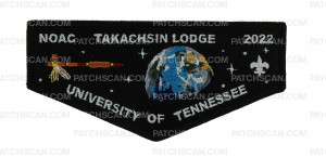 Patch Scan of Takachsin Lodge NOAC 2022 Flap (Apollo) 