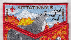 Patch Scan of KITTATINNY 100 PROUD HERITAGE (Flap/Pocket Sets) E