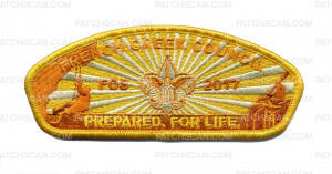 Patch Scan of French Creek Council Prepared for Life 2016 FOS CSP Two Tone Yellow