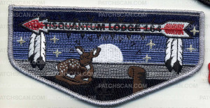 Patch Scan of TISQUANTUM LODGE 164 (SILVER BORDER)