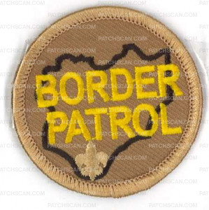 Patch Scan of X167885A BORDER PATROL (Jambo)