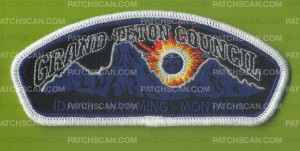 Patch Scan of Grand Teton Council Eclipse CSP Glow Border