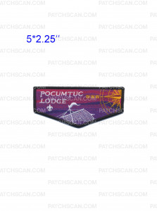 Patch Scan of Pocumtuc Lodge Sailing to NOAC 2024(Flap)