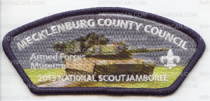 Patch Scan of 2013 Jamboree- Mecklenburg County- Armed Forces Museum- 211455