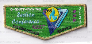 Patch Scan of Section Conference 2023 OA Flap Distinguished Service