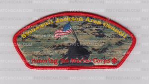 Patch Scan of SJAC Honoring Marines